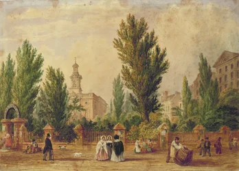 Die Dänische Kirche in Wellclose Square, London